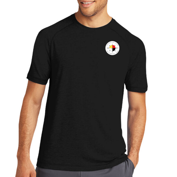 Tri Blend Wicking Raglan Tee Thumbnail