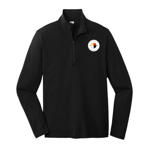 Tri Blend Wicking 1/4 Zip Pullover Thumbnail