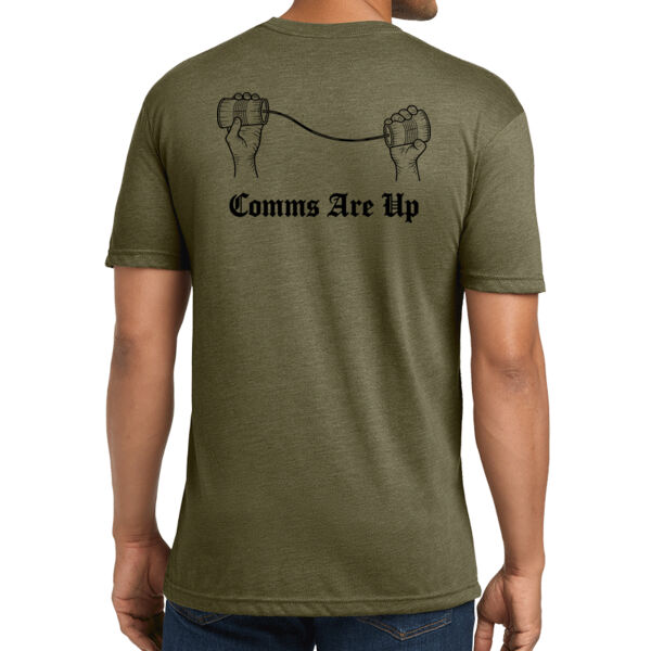 Comms Are Up Triblend Tee - Unisex Thumbnail