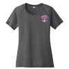 Ladies PosiCharge ® Tri Blend Wicking Scoop Neck Raglan Tee Thumbnail